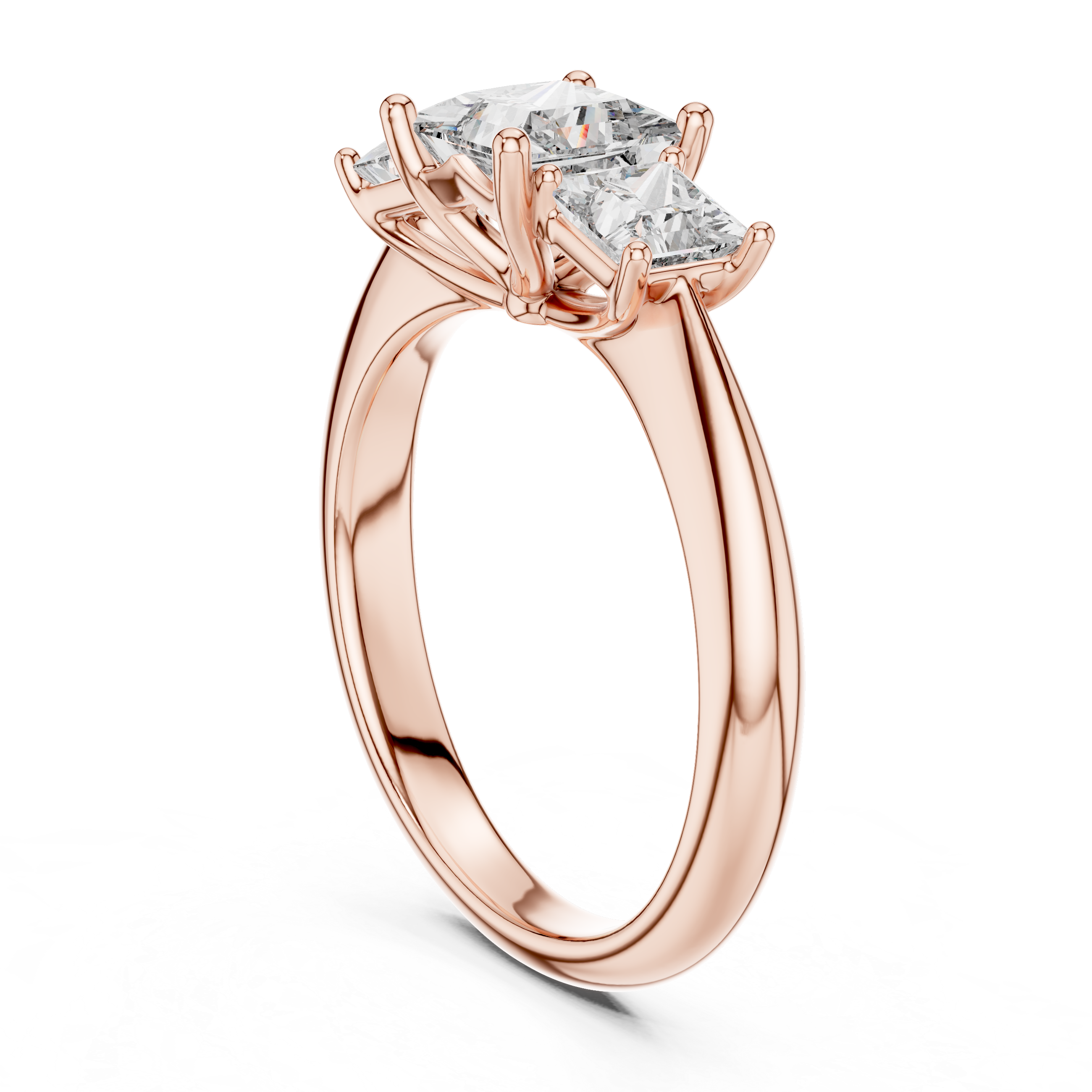 Classic Cathedral Lab grown diamond Ring