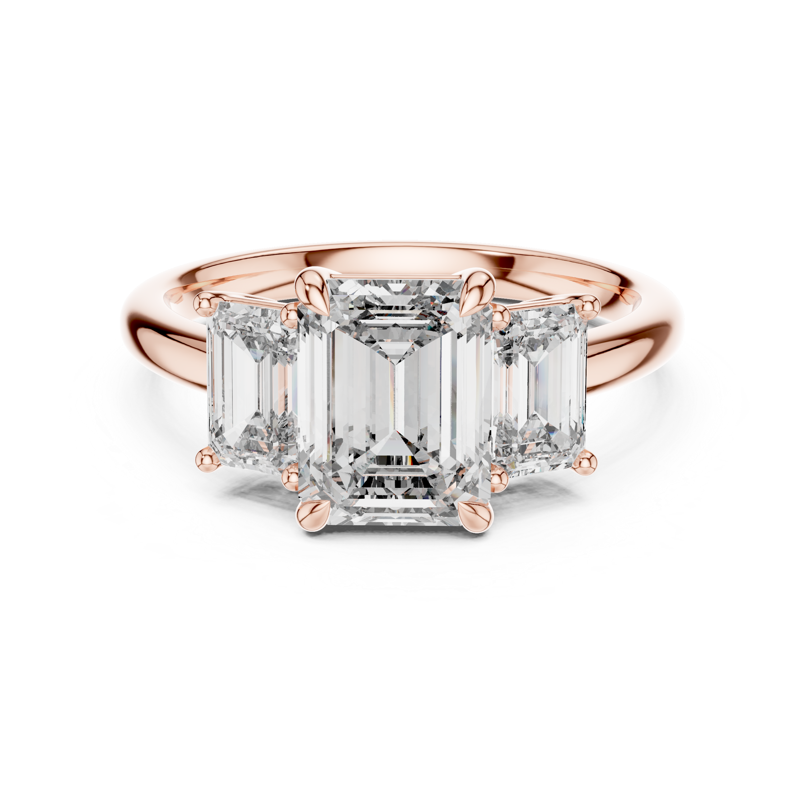 Radiant Cut Lab grown diamond Ring