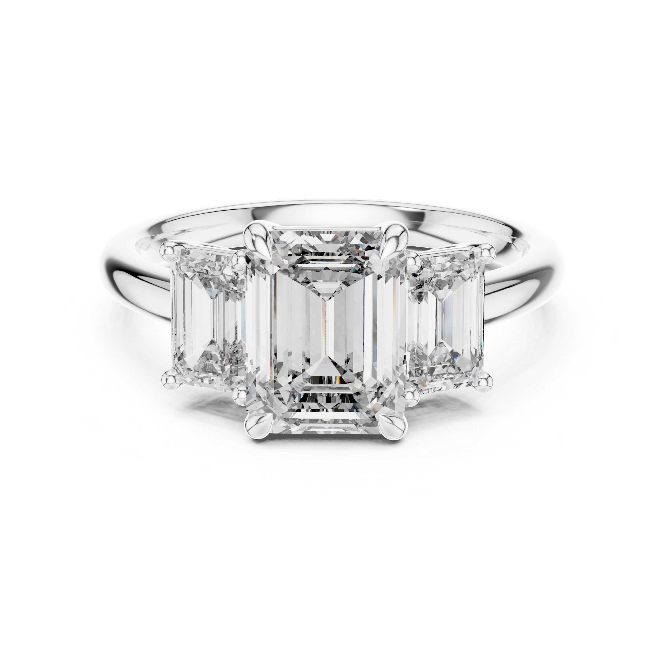 Radiant Cut Lab grown diamond Ring