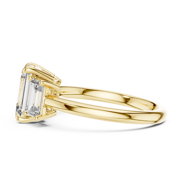 Radiant Cut Lab grown diamond Ring