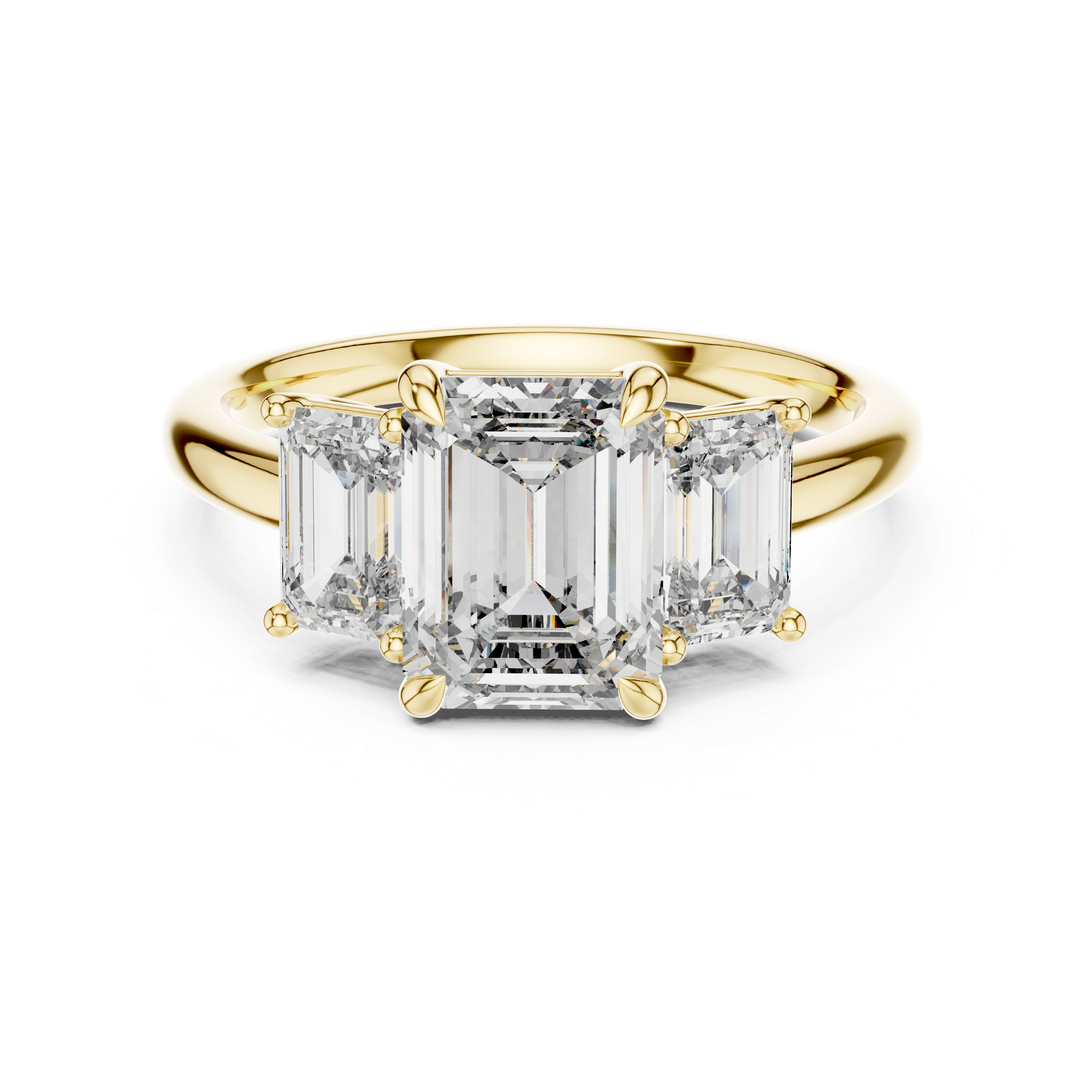 Radiant Cut Lab grown diamond Ring