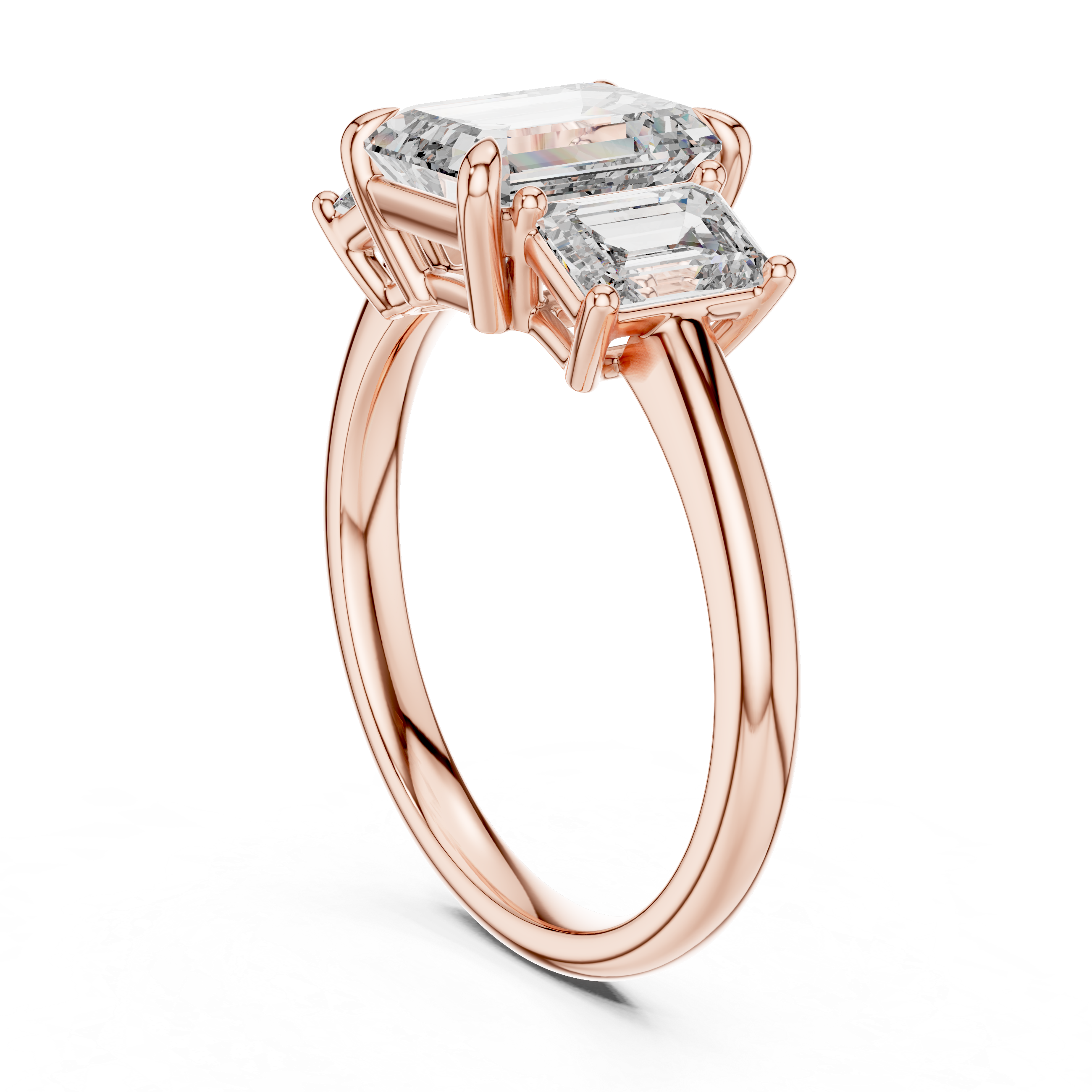Radiant Cut Lab grown diamond Ring