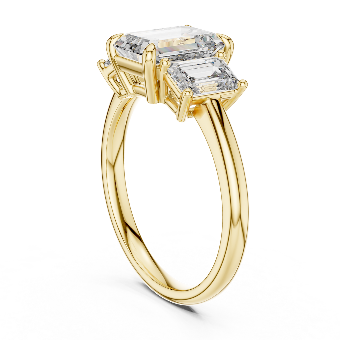 Radiant Cut Lab grown diamond Ring