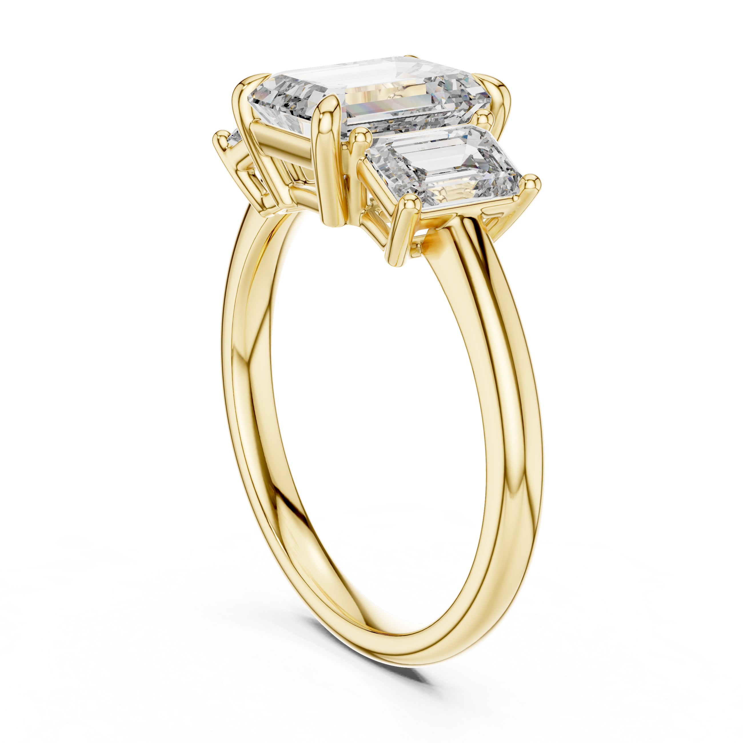 Radiant Cut Lab grown diamond Ring
