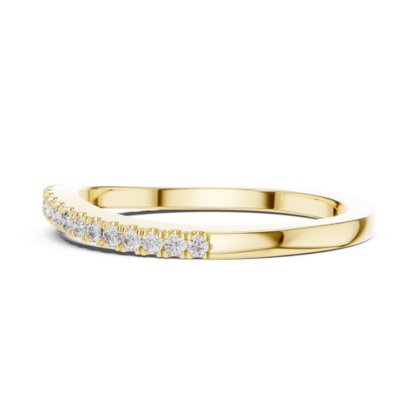 Graceful Pear Lab grown diamond Ring