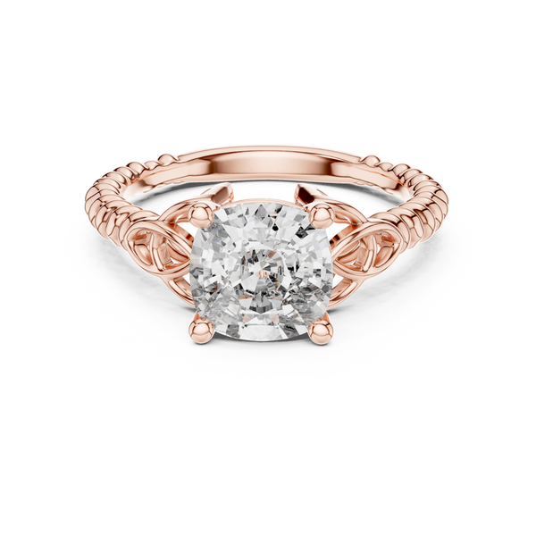 Unique Hexagon Lab grown diamond Ring