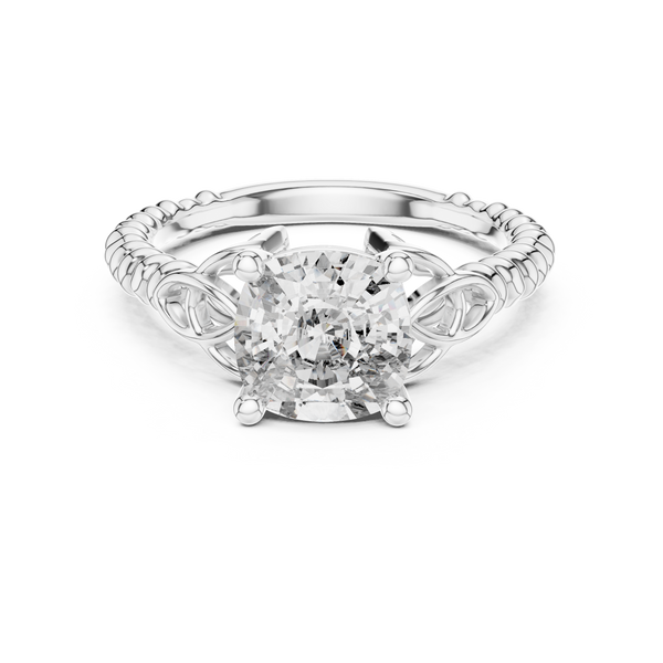 Unique Hexagon Lab grown diamond Ring