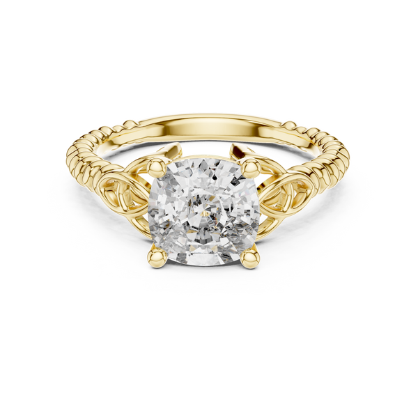 Unique Hexagon Lab grown diamond Ring