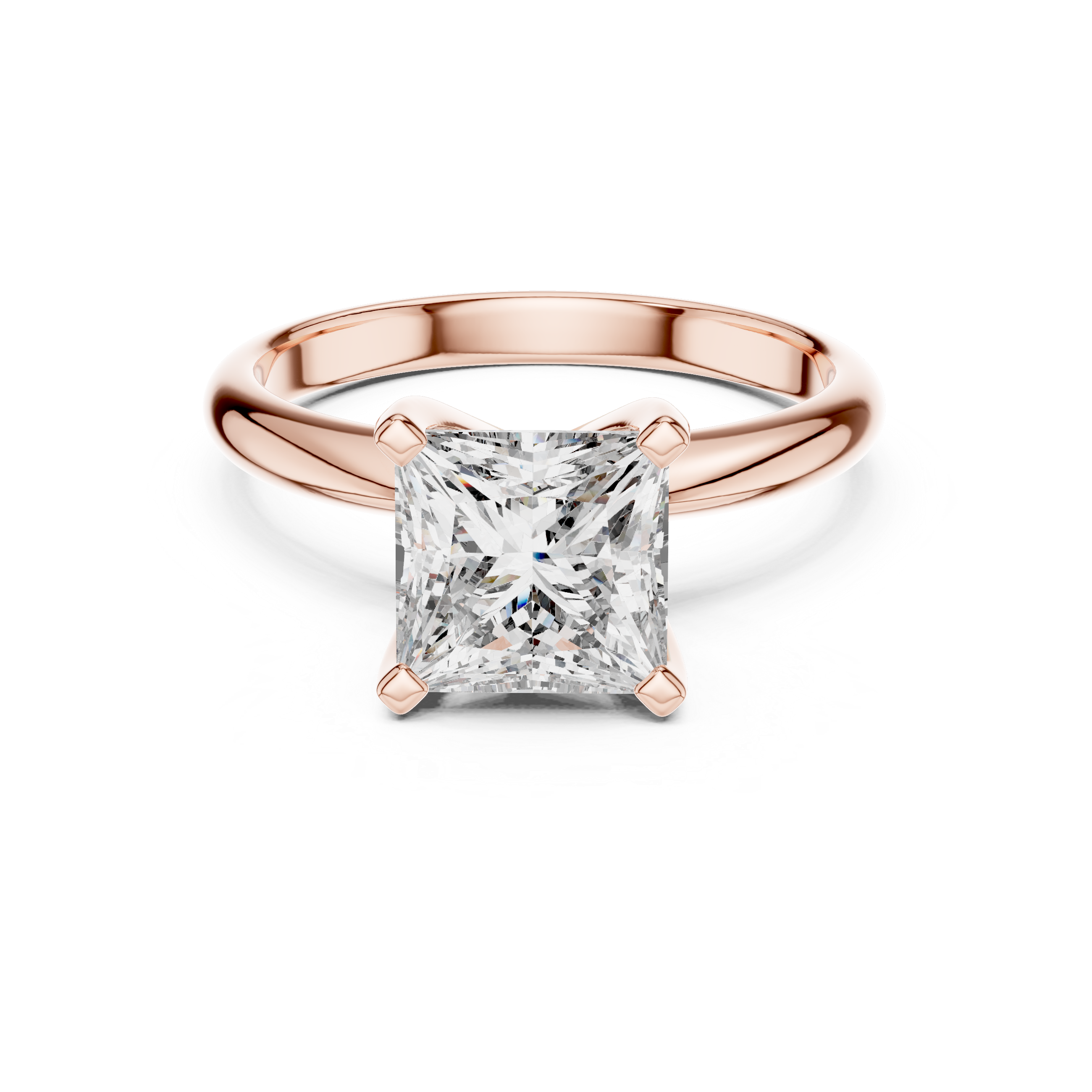 Gothic Arch Lab grown diamond Ring