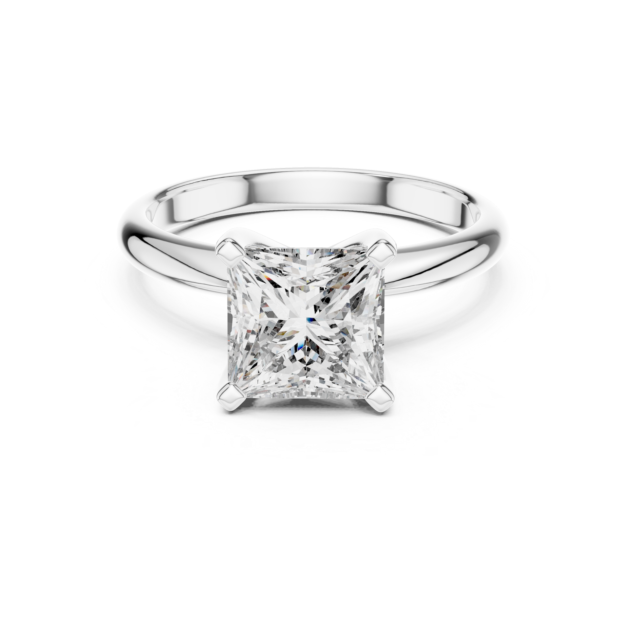 Gothic Arch Lab grown diamond Ring