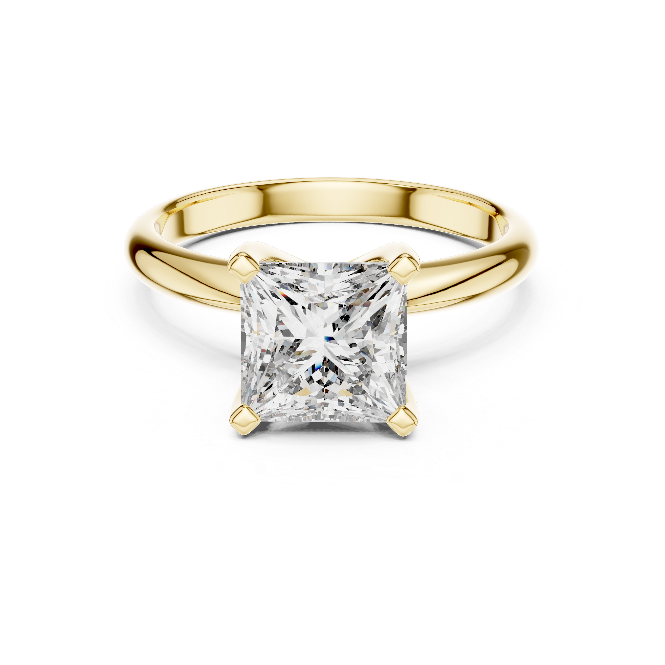 Gothic Arch Lab grown diamond Ring
