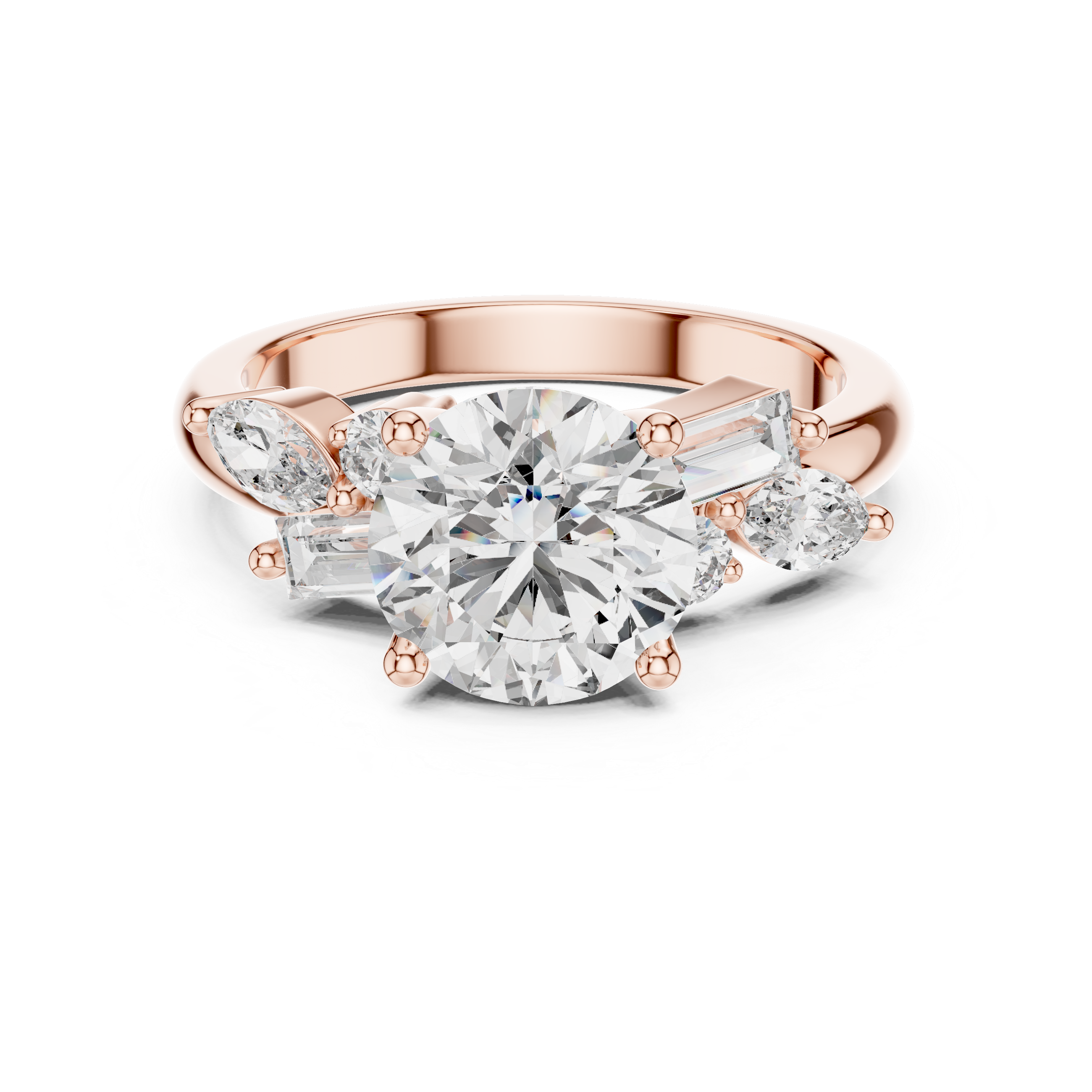 Exquisite Double Halo Lab grown diamond Ring