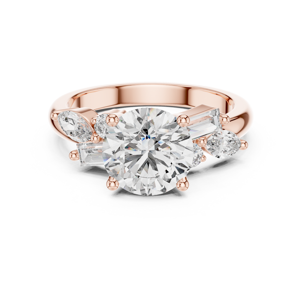Exquisite Double Halo Lab grown diamond Ring