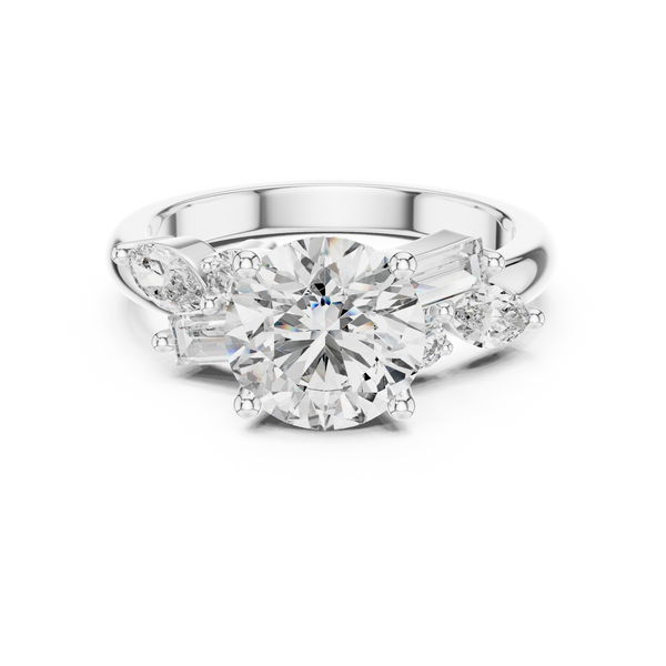 Exquisite Double Halo Lab grown diamond Ring