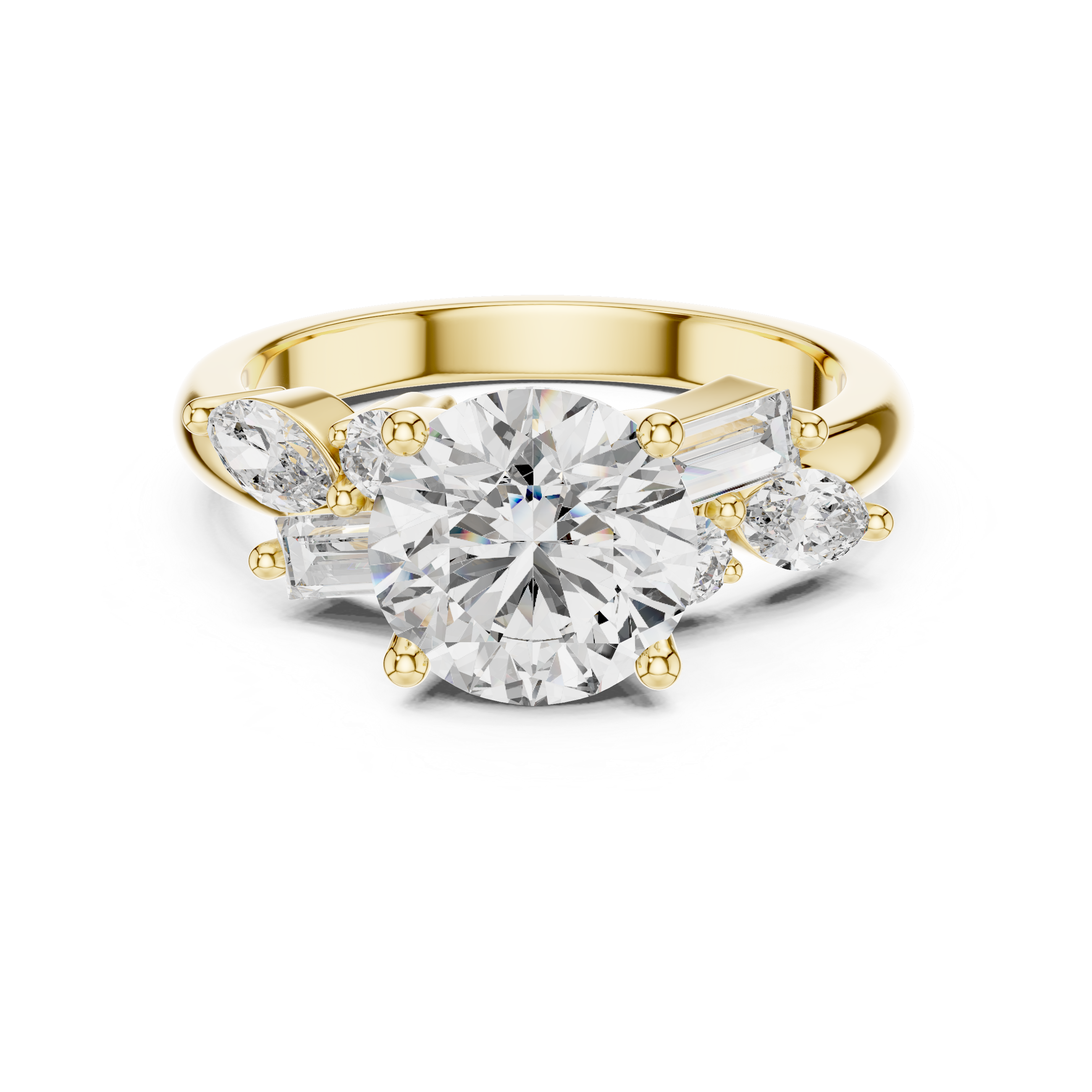 Exquisite Double Halo Lab grown diamond Ring