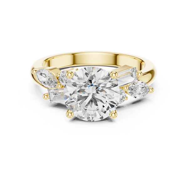 Exquisite Double Halo Lab grown diamond Ring