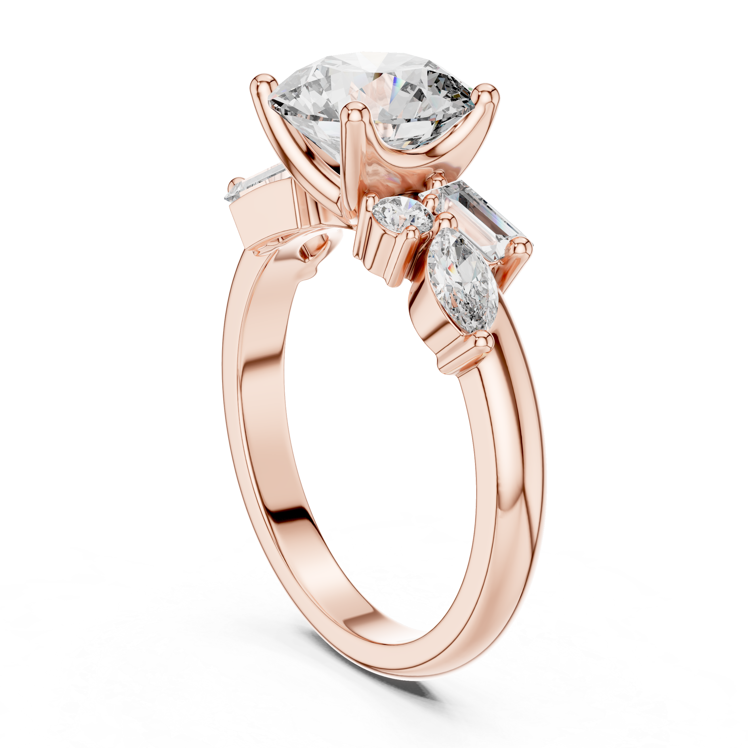 Exquisite Double Halo Lab grown diamond Ring