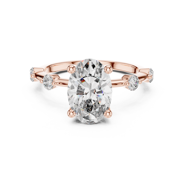 Whimsical Vine Lab grown diamond Ring