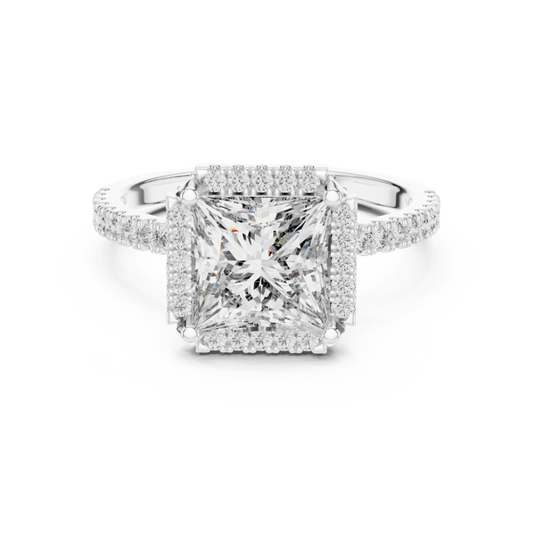 Glamorous Infinity Lab grown diamond Ring
