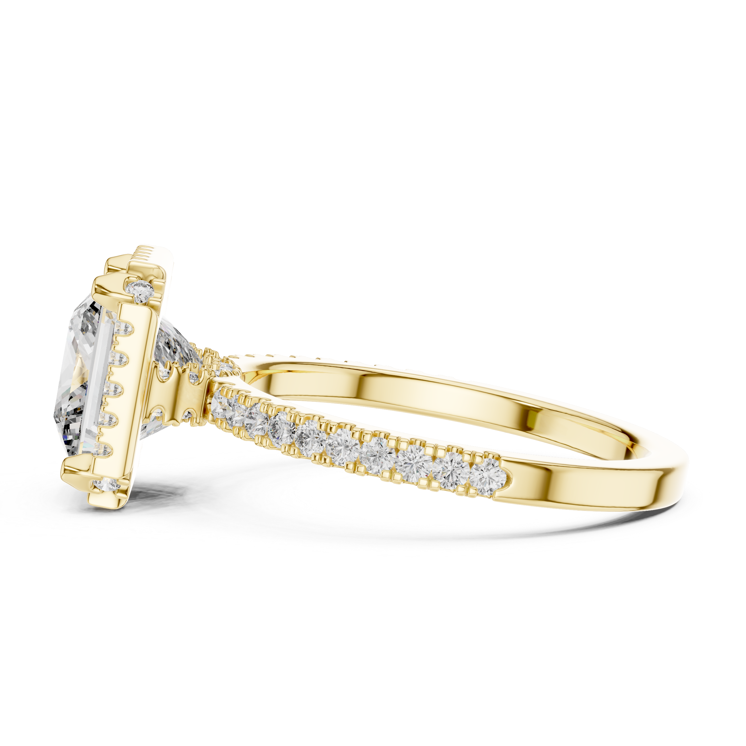 Glamorous Infinity Lab grown diamond Ring