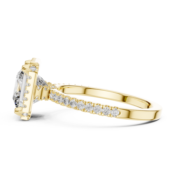 Glamorous Infinity Lab grown diamond Ring