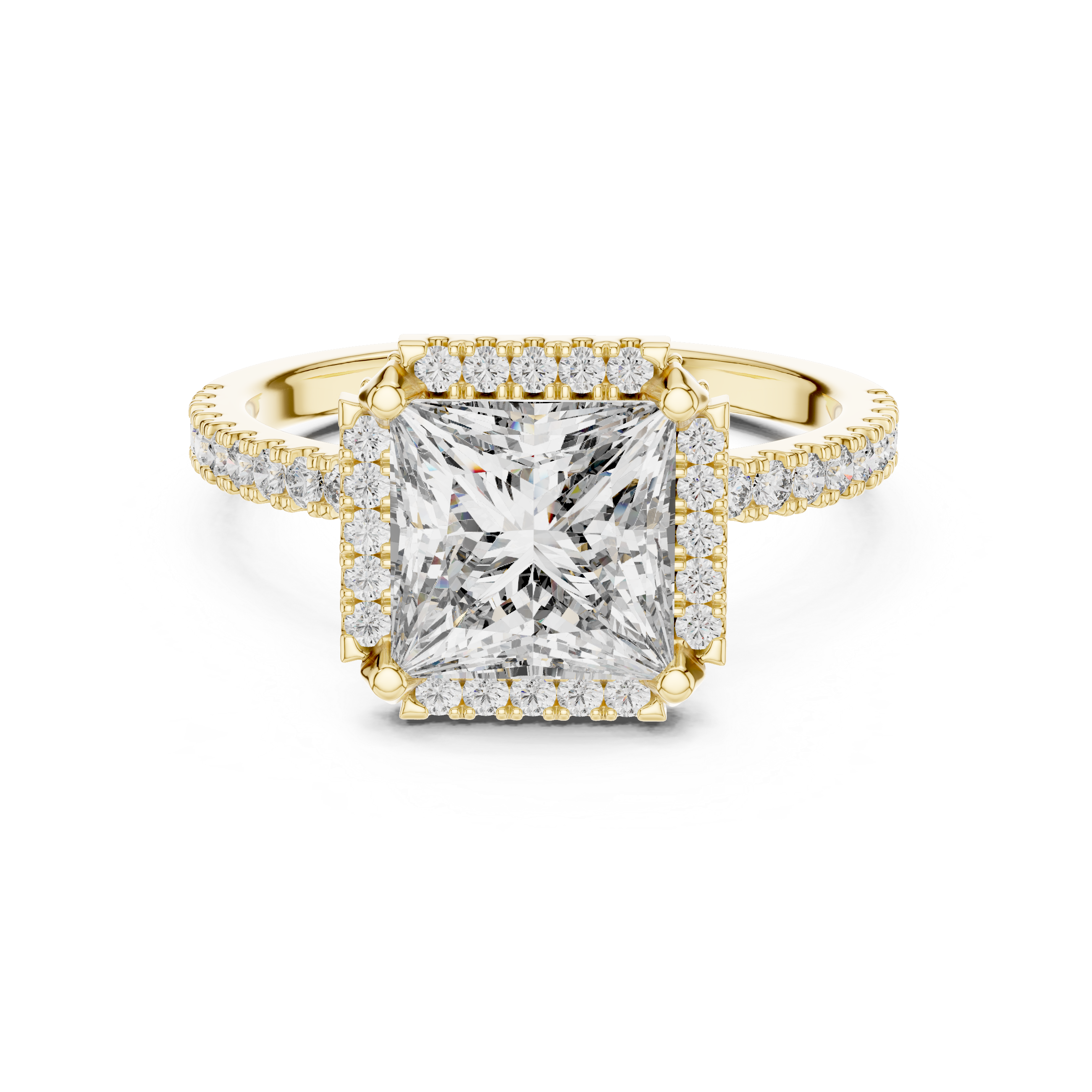 Glamorous Infinity Lab grown diamond Ring