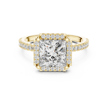 Glamorous Infinity Lab grown diamond Ring