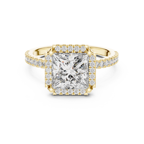 Glamorous Infinity Lab grown diamond Ring