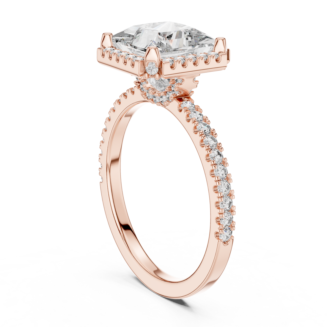 Glamorous Infinity Lab grown diamond Ring