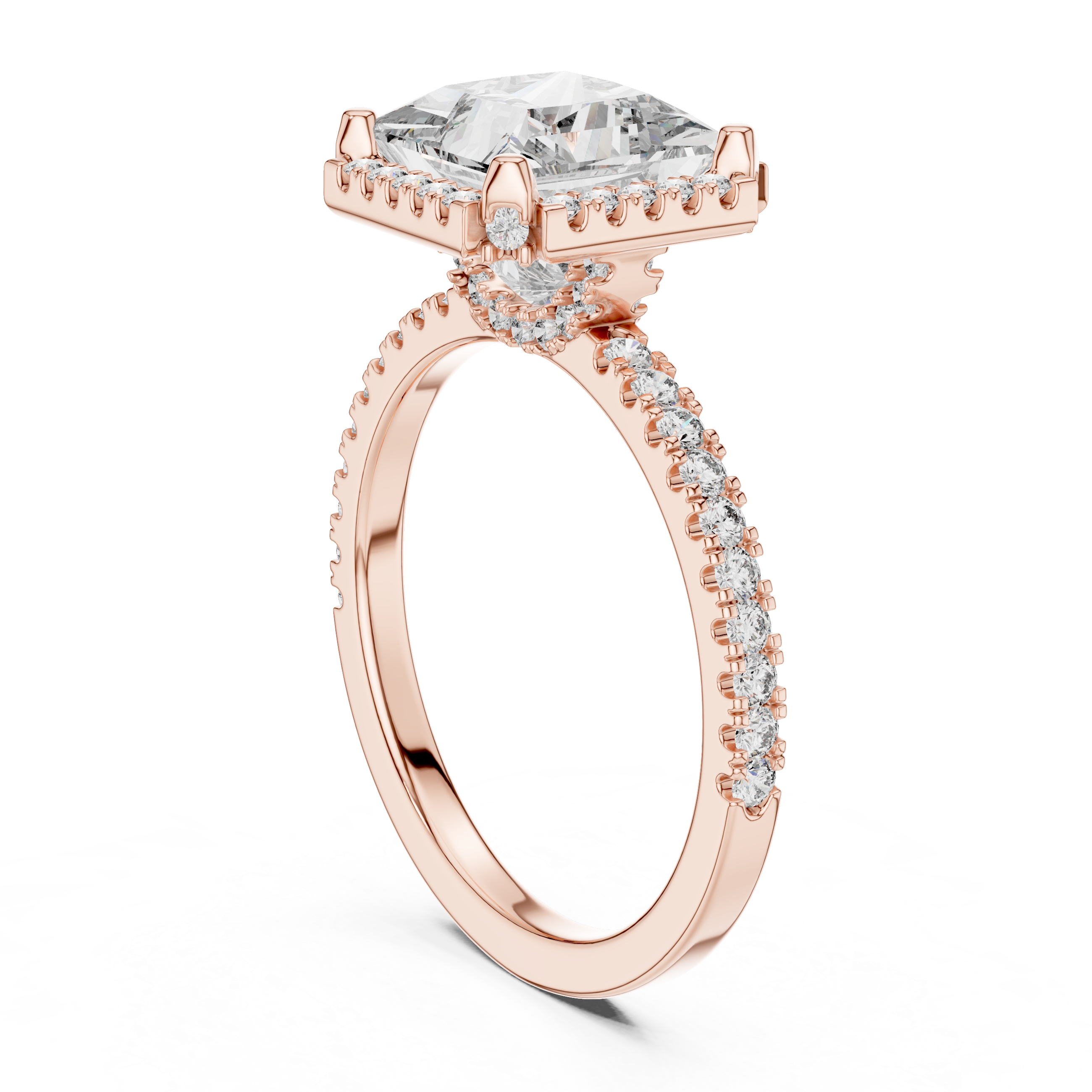 Glamorous Infinity Lab grown diamond Ring