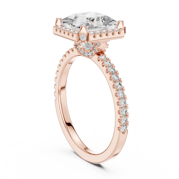 Glamorous Infinity Lab grown diamond Ring