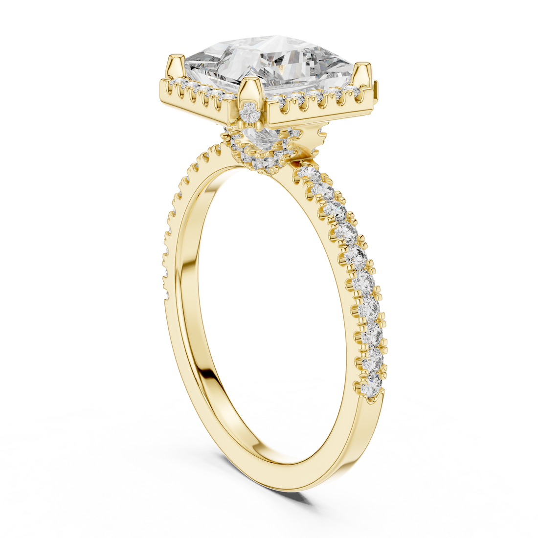 Glamorous Infinity Lab grown diamond Ring