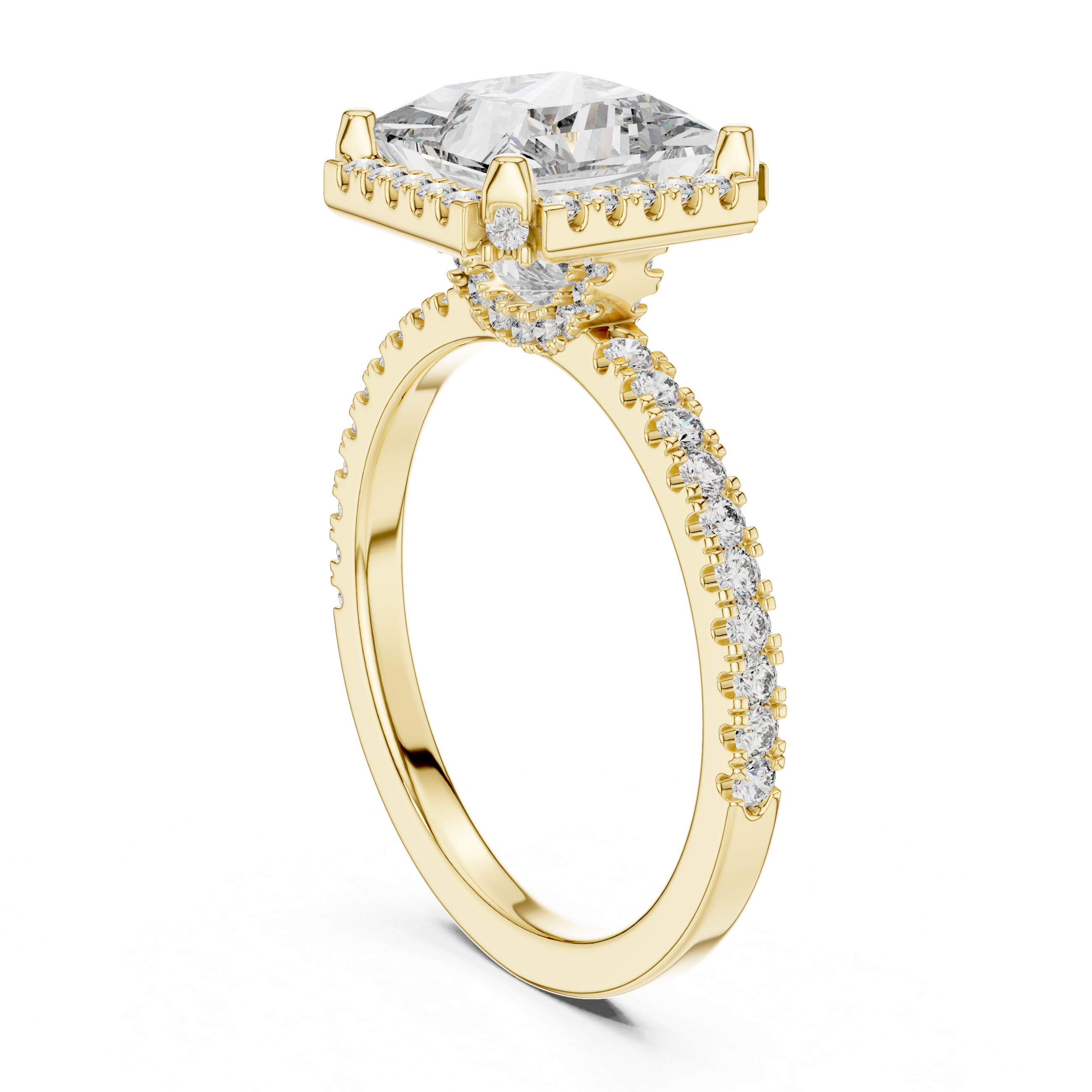 Glamorous Infinity Lab grown diamond Ring