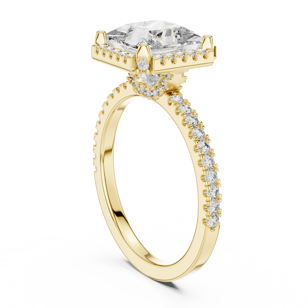 Glamorous Infinity Lab grown diamond Ring
