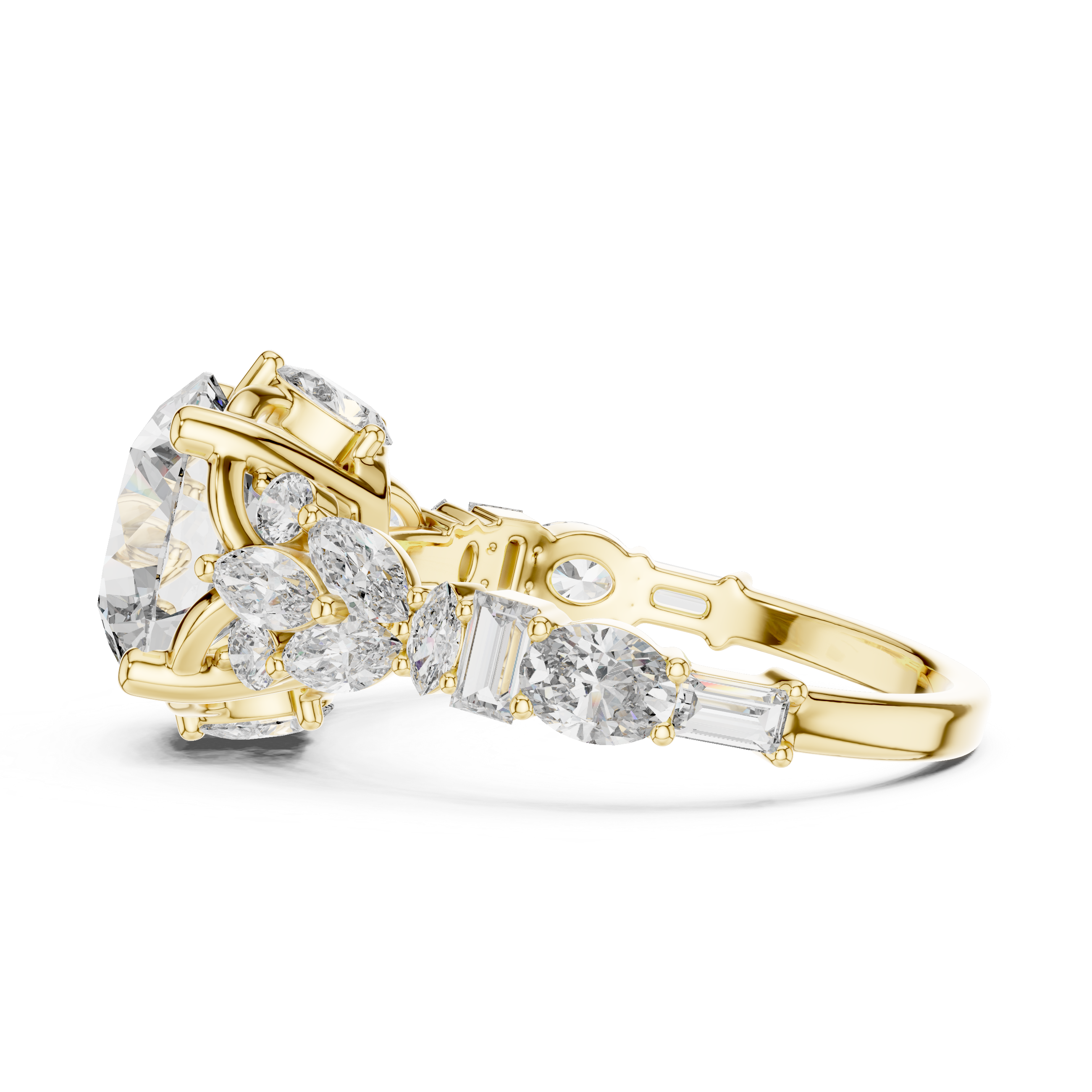 Fancy Color Lab grown diamond Ring
