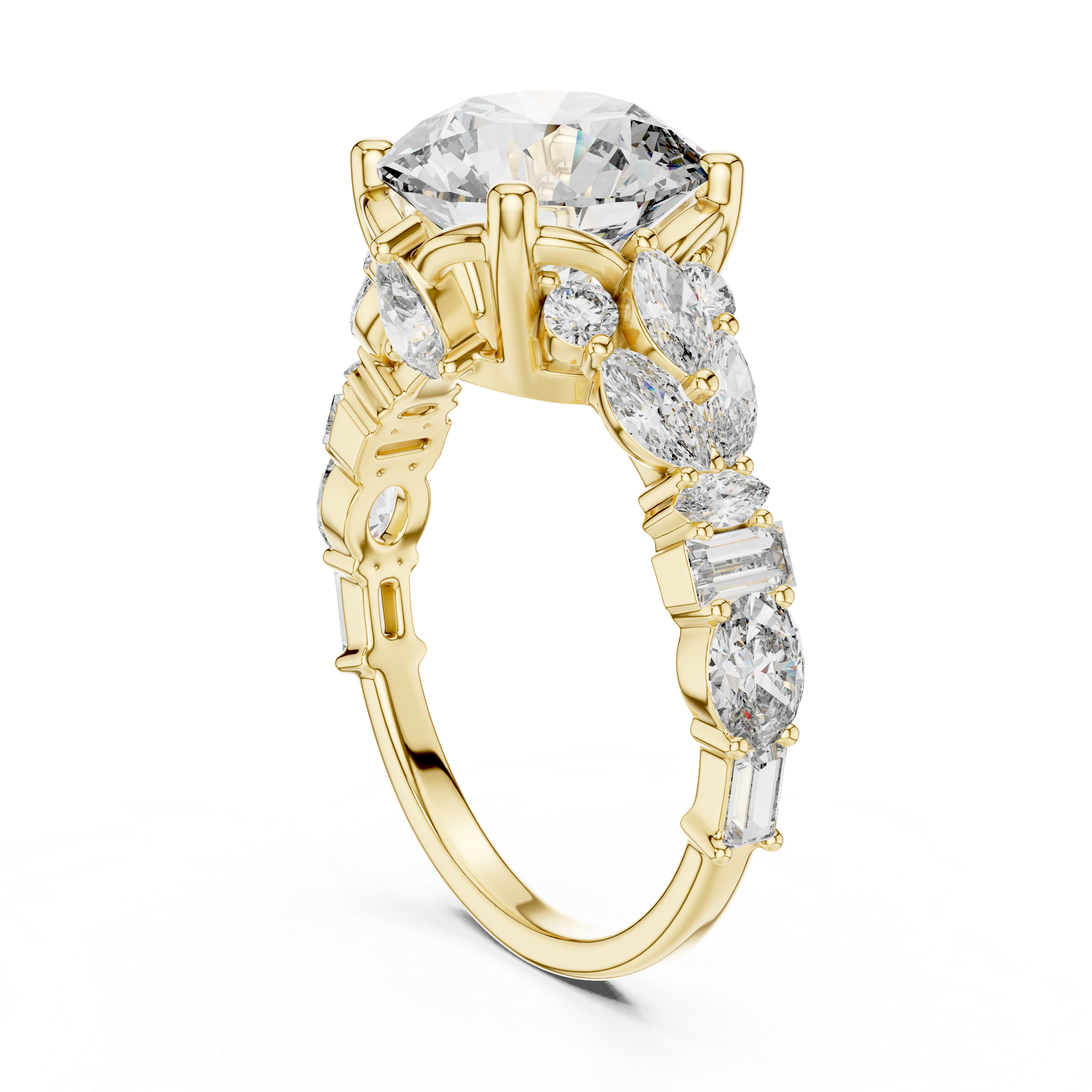Fancy Color Lab grown diamond Ring