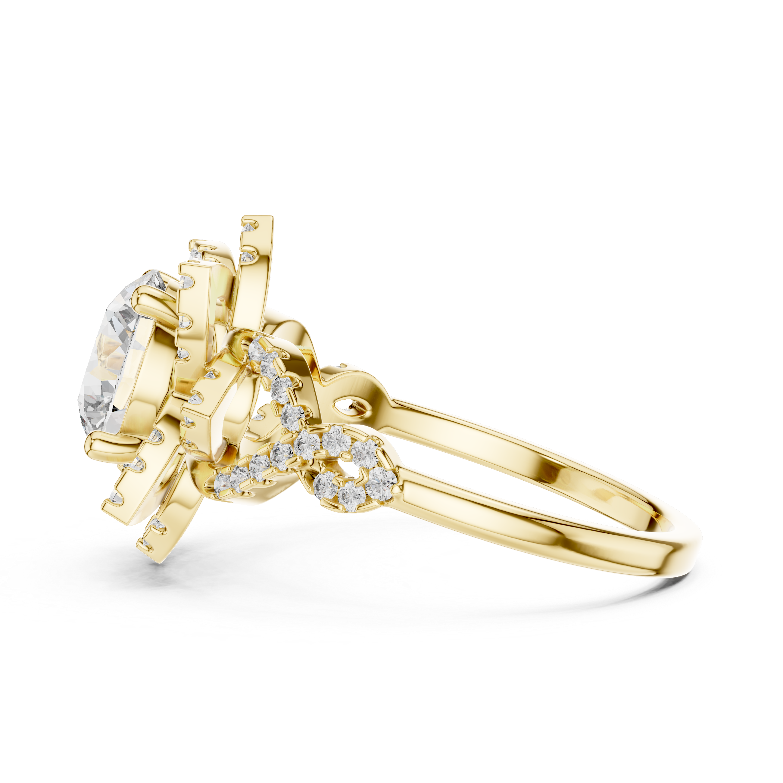 Minimalist Prong Lab grown diamond Ring