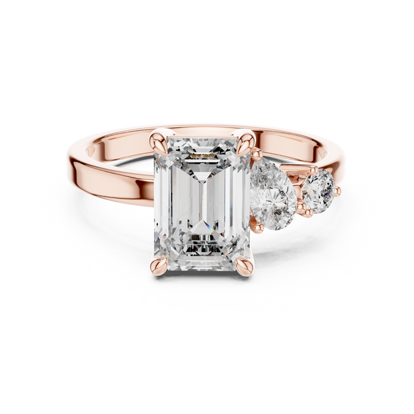 Luxe Baguette Lab grown diamond Ring