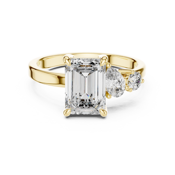 Luxe Baguette Lab grown diamond Ring