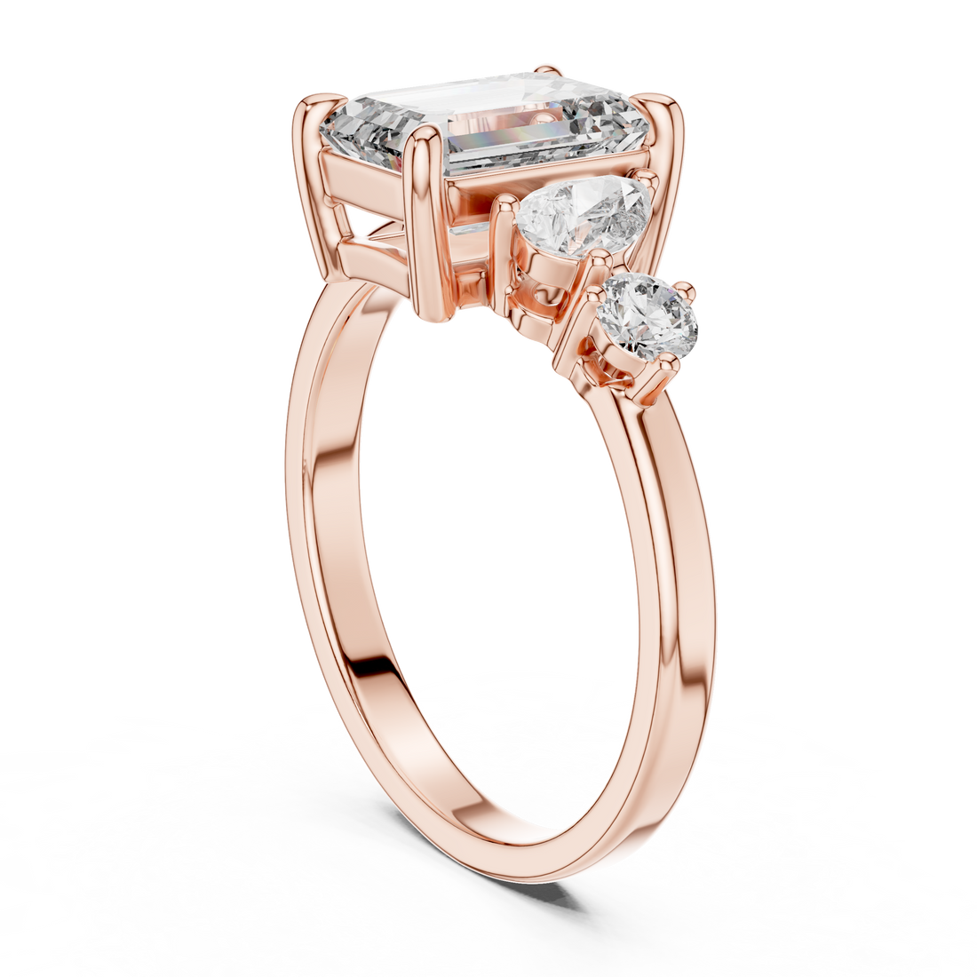 Luxe Baguette Lab grown diamond Ring