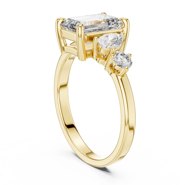 Luxe Baguette Lab grown diamond Ring