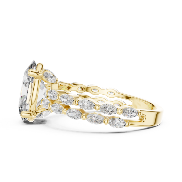 Delicate Bezel Lab grown diamond Ring