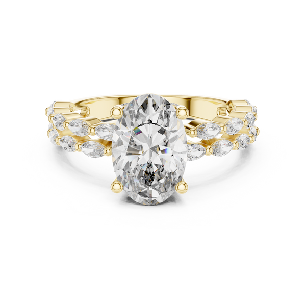 Delicate Bezel Lab grown diamond Ring