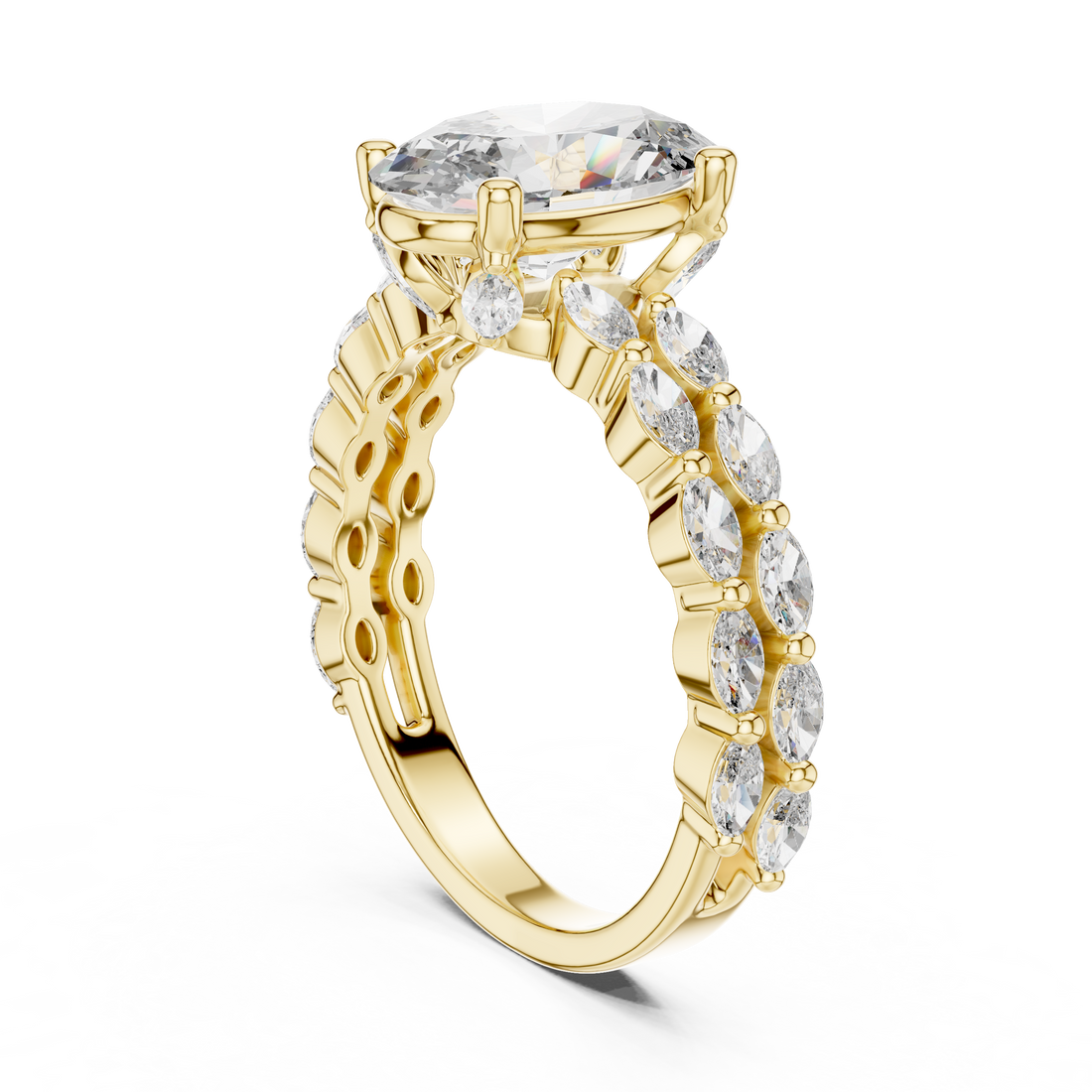 Delicate Bezel Lab grown diamond Ring