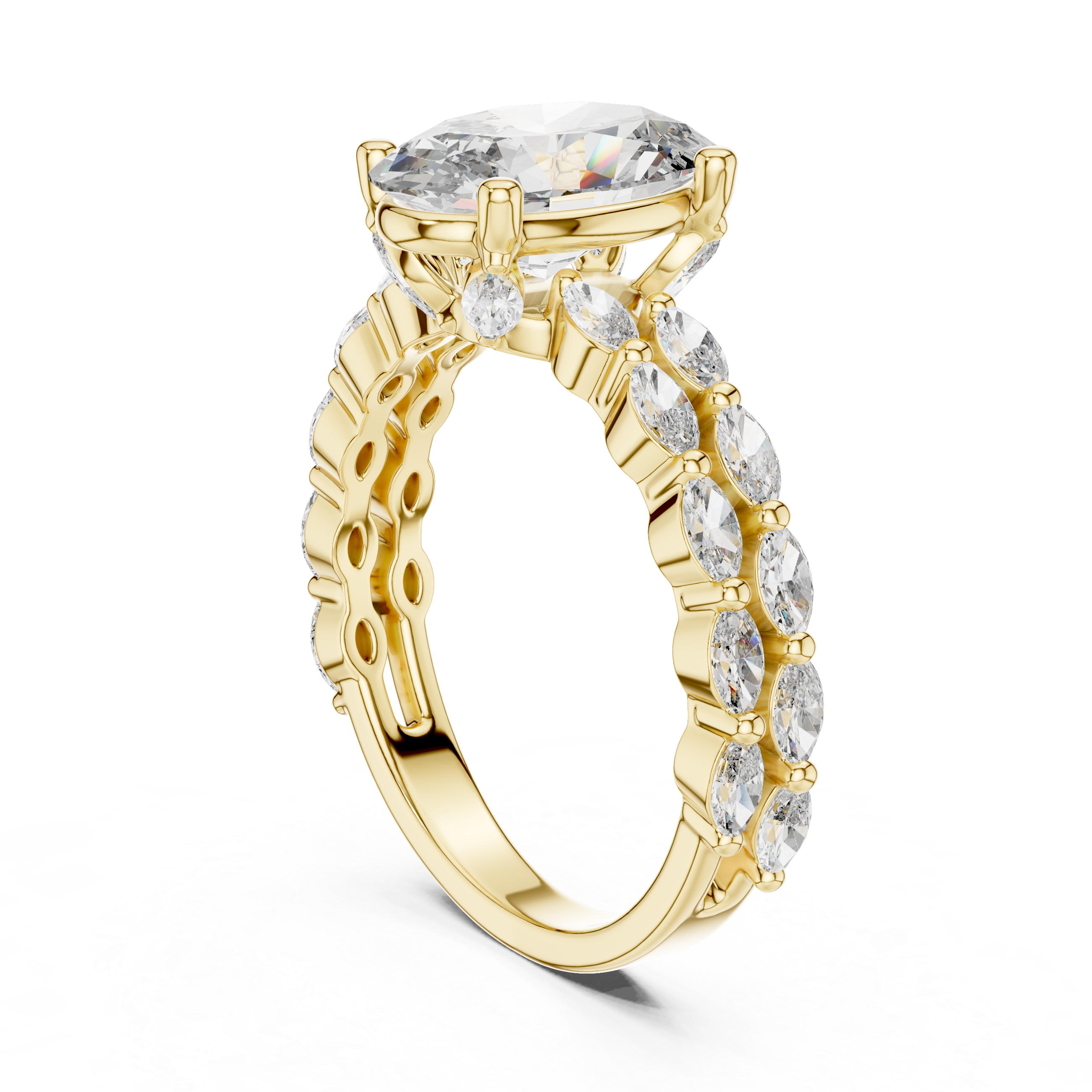 Delicate Bezel Lab grown diamond Ring