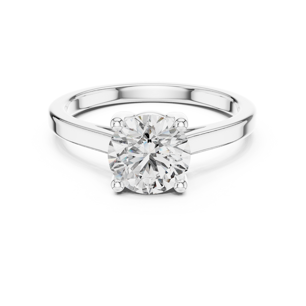 Stunning Split Shank Lab grown diamond Ring