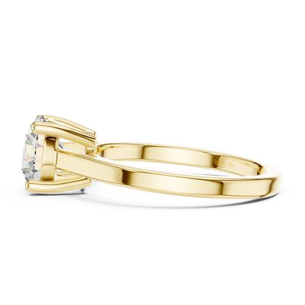 Stunning Split Shank Lab grown diamond Ring