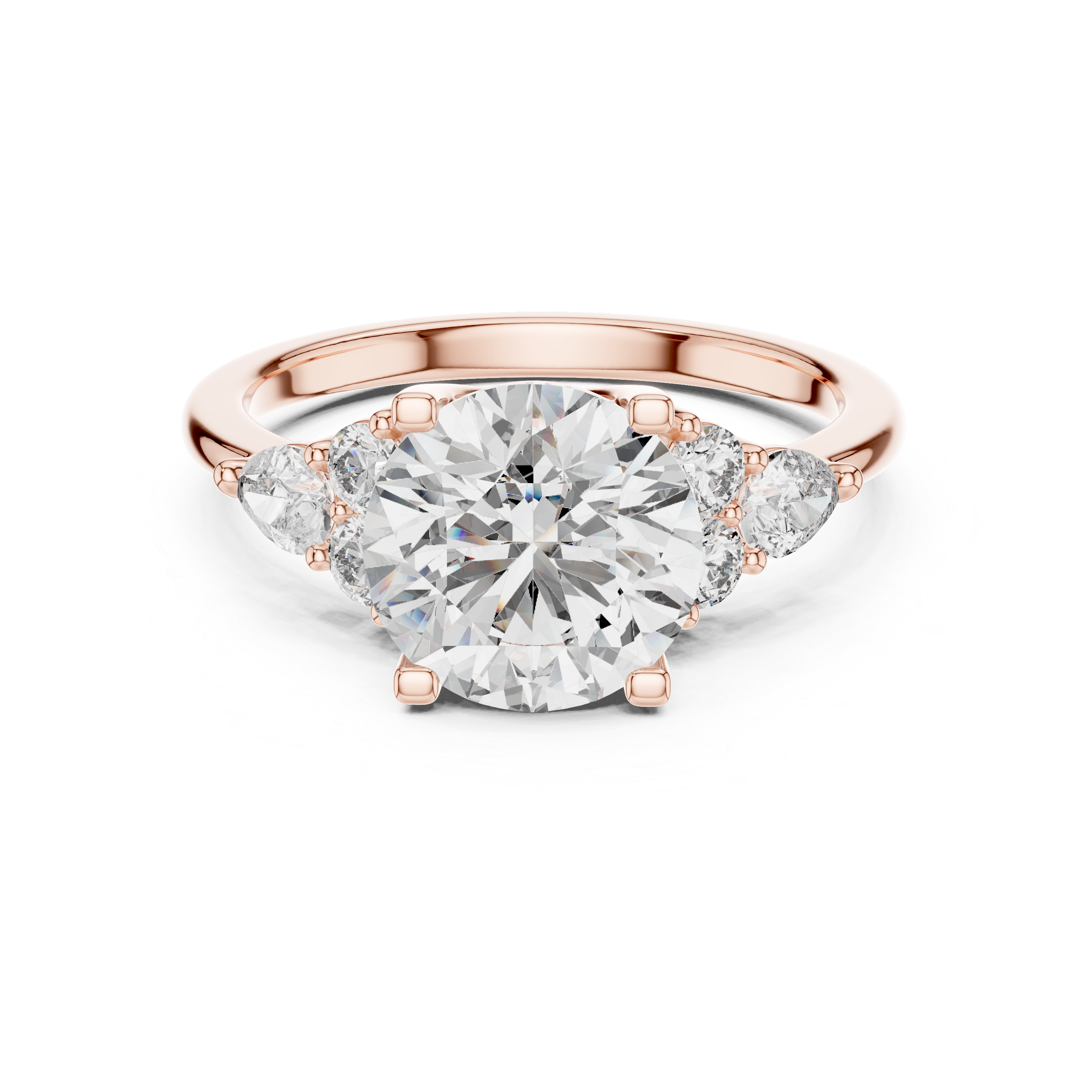 Sparkling Halo Lab grown diamond Ring