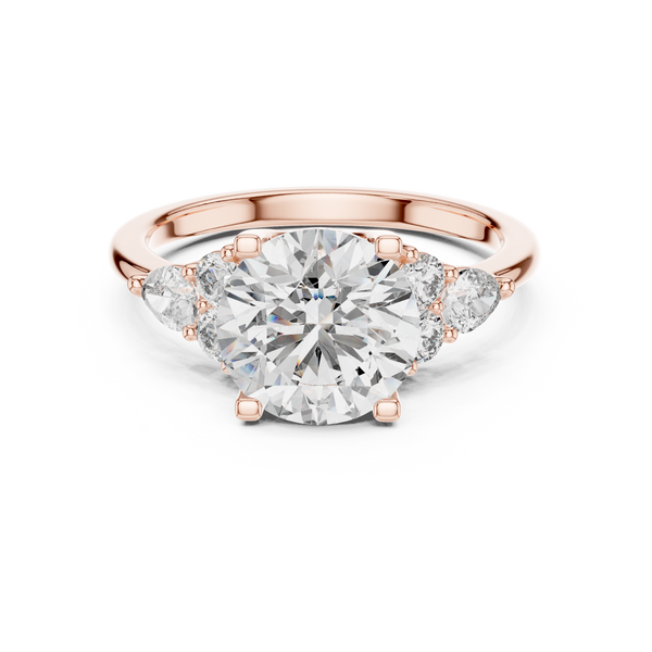 Sparkling Halo Lab grown diamond Ring
