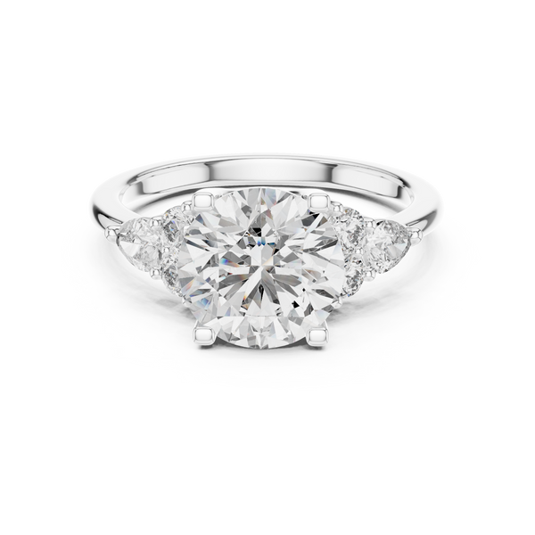 Sparkling Halo Lab grown diamond Ring